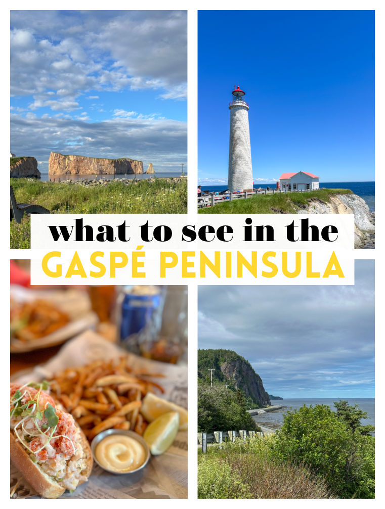 what to see in the gaspé peninsula