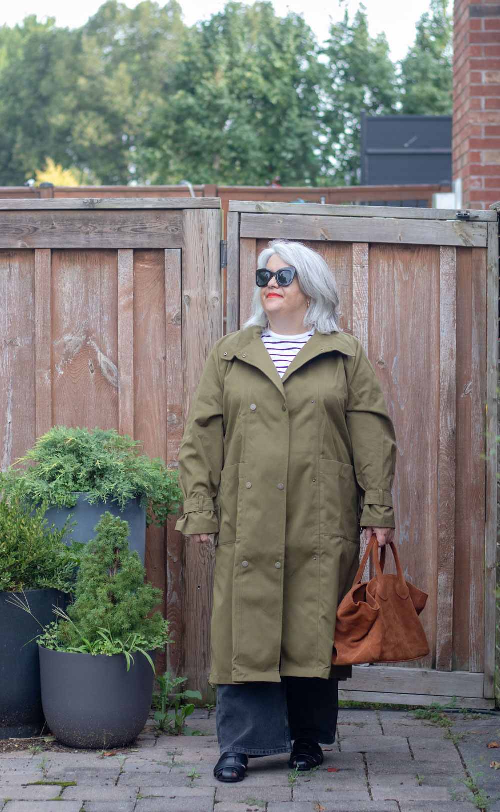 sezane arnaud trench coat review