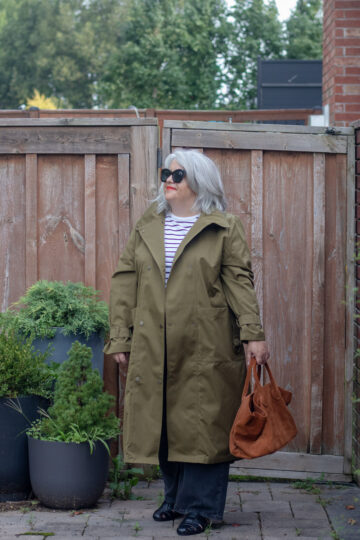 sezane trench coat